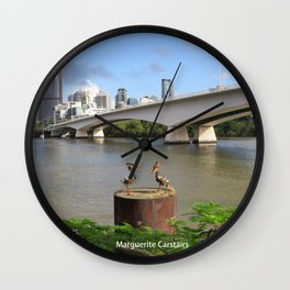Brisbane River Wall Clock