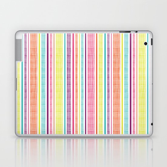 Textured Stripes Laptop & iPad Skin