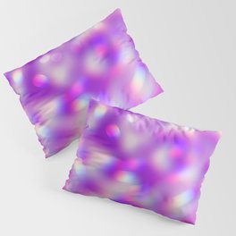 Pink Purple Party Lights Pillow Sham