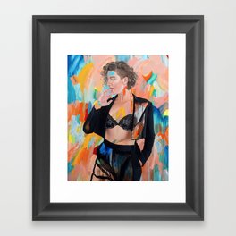 That's Ms. Gay to you Framed Art Print