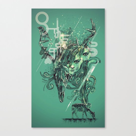 nascent Canvas Print