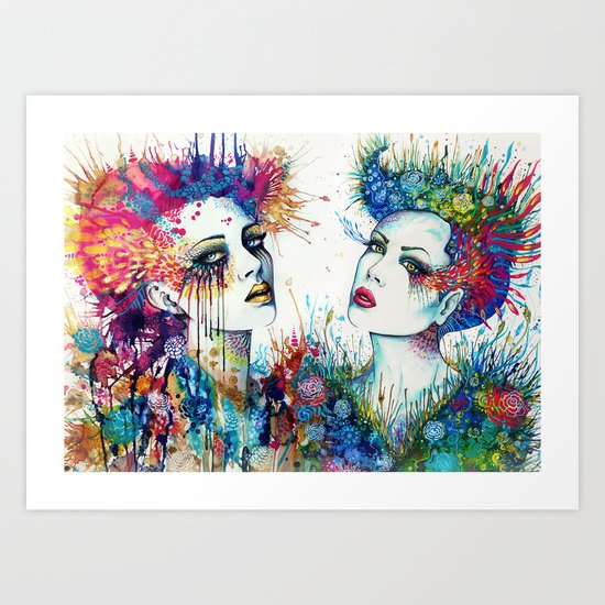 "Goddesses of Nature" Art Print