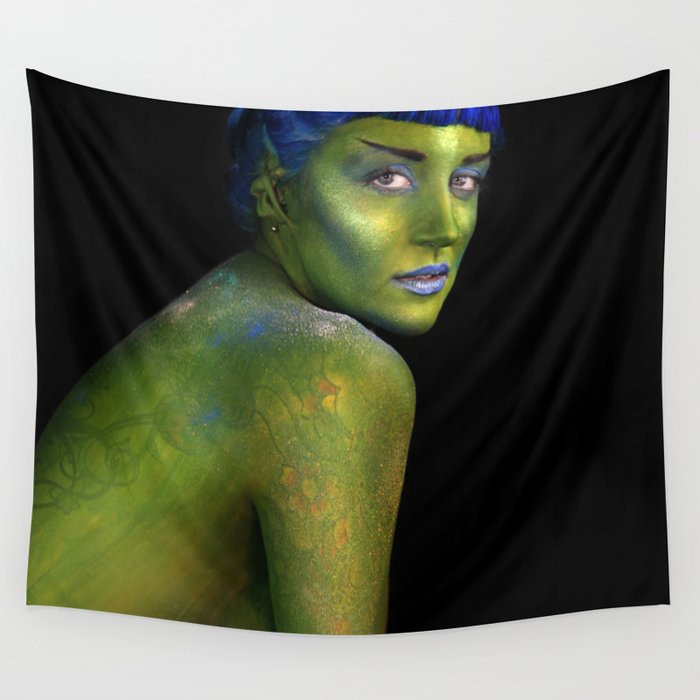 Eco Pornography Wall Tapestry