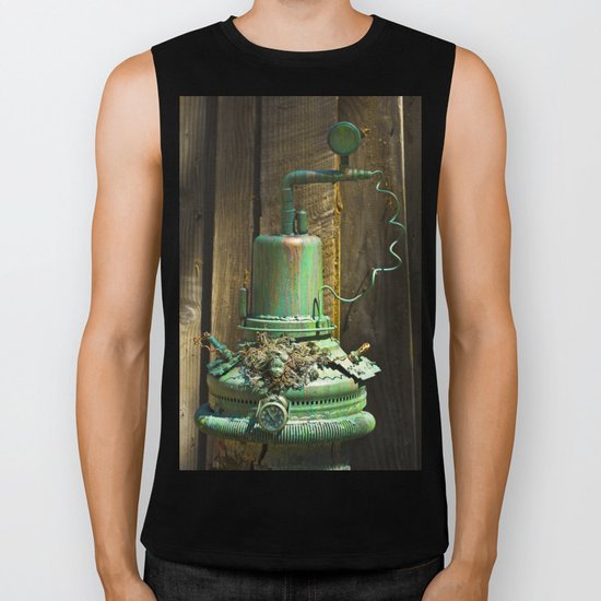 Organic Machine of Time Biker Tank