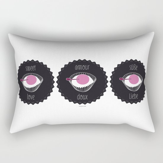 amour doux Rectangular Pillow