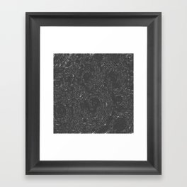 Ancient Spirals Framed Art Print