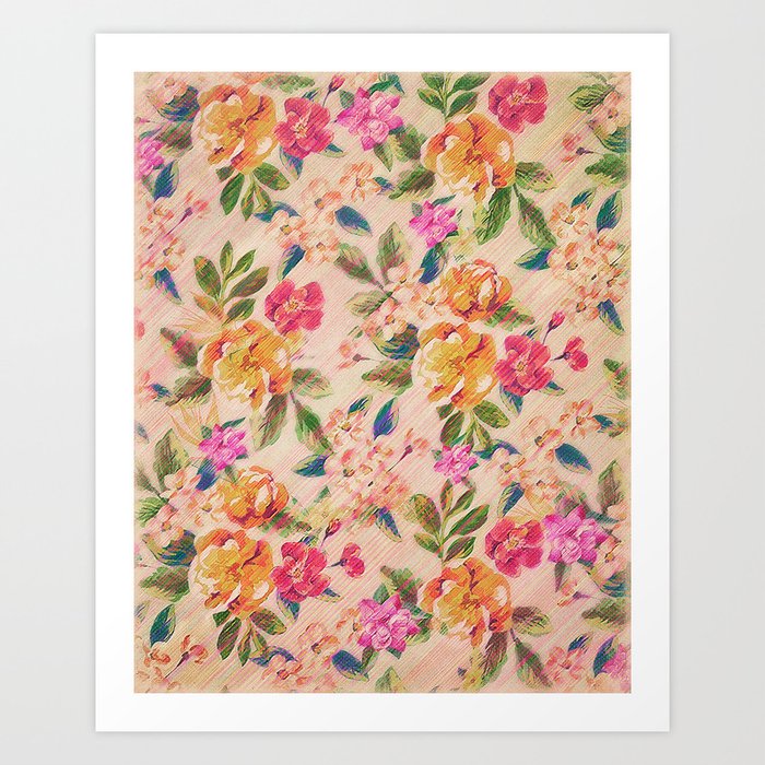 Golden Flitch (Digital Vintage Retro / Glitched Pastel ...