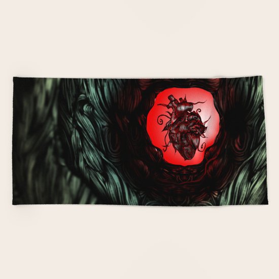Inner Heart Beach Towel