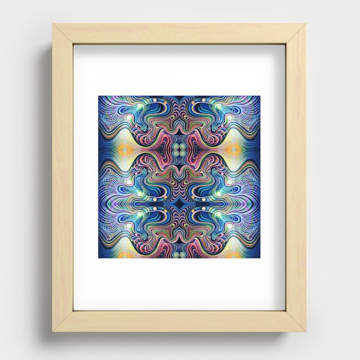 4D Days and 4D Nights  Recessed Framed Print