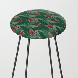 Moody Heliconia  Counter Stool