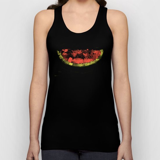 Watermelon Watercolor Unisex Tank Top