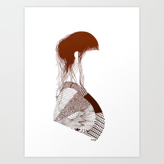Retalhos Art Print