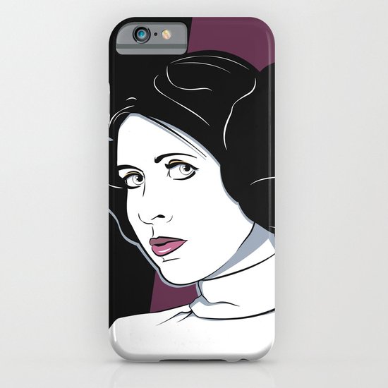 Princess Leia Pop Art iPhone & iPod Case