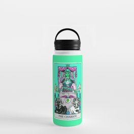 7. The Chariot- Neon Dreams Tarot Water Bottle
