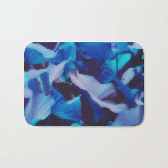 Exotic Leaves Bath Mat