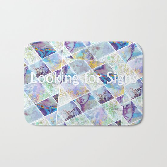 Looking for Signs Bath Mat