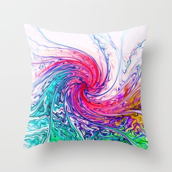 True Colours Throw Pillow