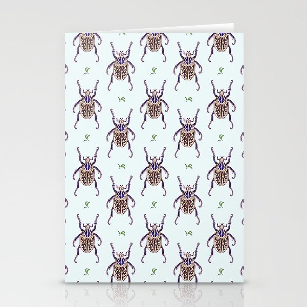 Goliath beetle Stationery Cards