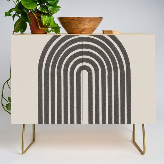 Rainbow Art Geometric Mid Century Credenza By Rainbow Art Geometric Mid Century