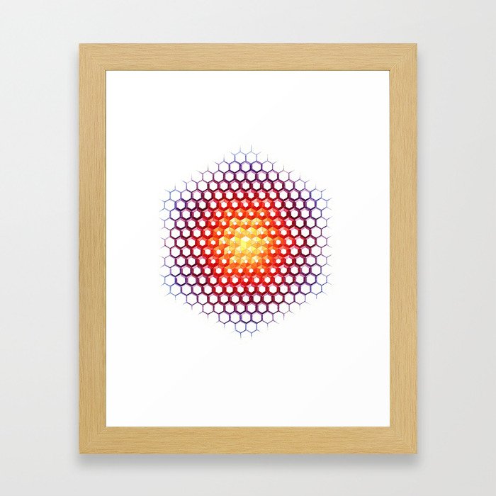 Solcryst Framed Art Print