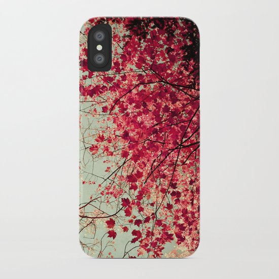Autumn Inkblot iPhone Case