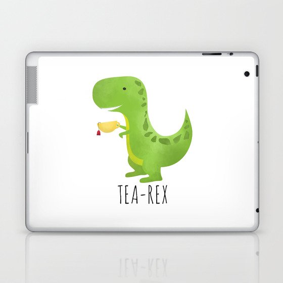 Tea-Rex Laptop & iPad Skin