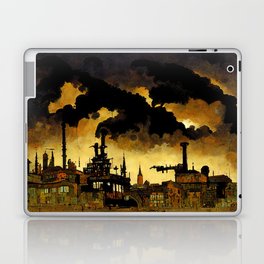 A world enveloped in pollution Laptop Skin