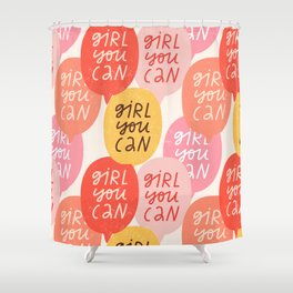 Girl Power Shower Curtain