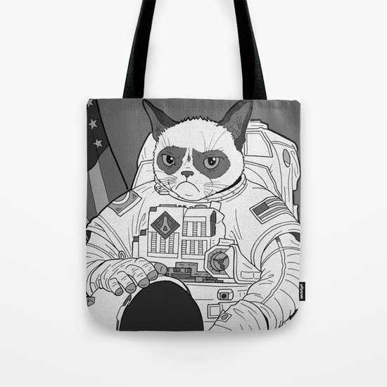 The Grumpiest Astronaut Tote Bag
