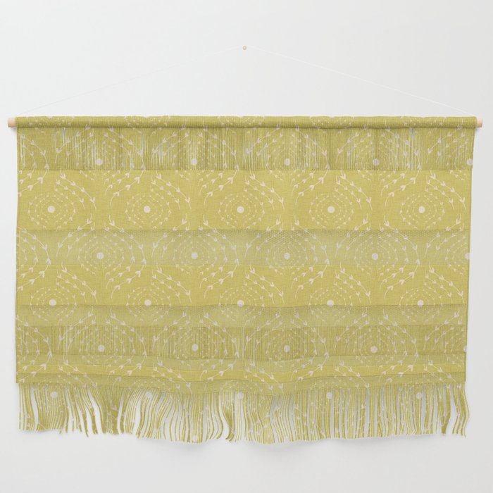 ogge floral celery  Wall Hanging
