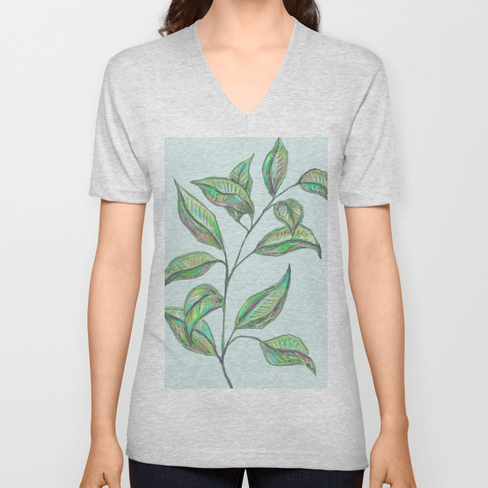 Twig  V Neck T Shirt