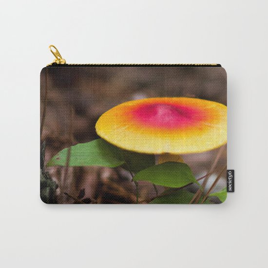 Red And Yellow Mushroom Carry-All Pouch