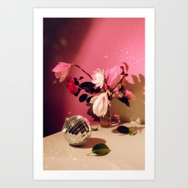 Still Life (Pink) Art Print