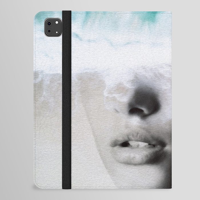 It comes and goes in waves iPad Folio Case