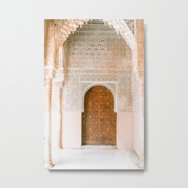 Alhambra Granada spain | Europe travel photography | Fine art print Metal Print