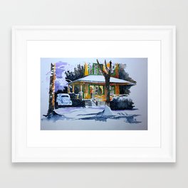 A Christmas Story Framed Art Print