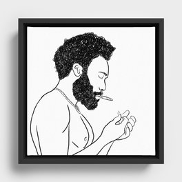 This is America Framed Canvas