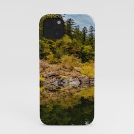 Rocky Fall Reflections iPhone Case