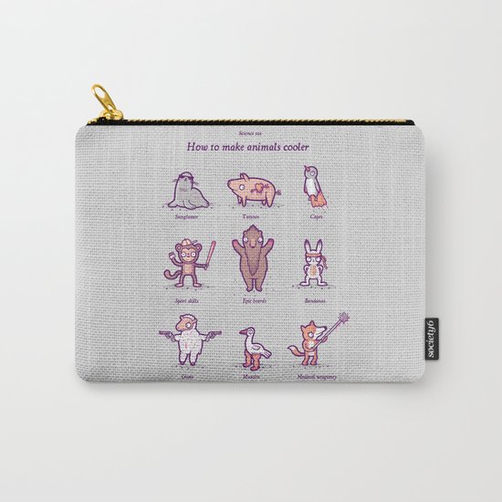 How to make animals cooler Carry-All Pouch