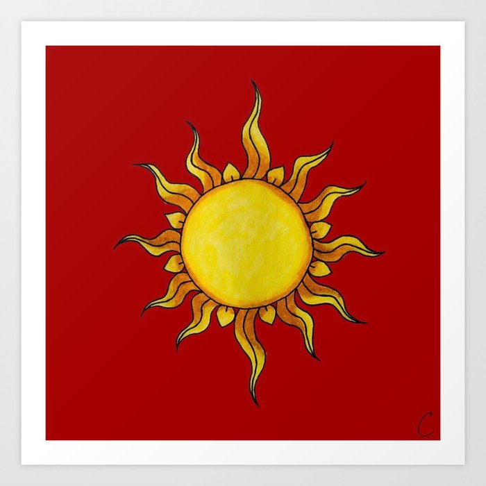 Sun painting cheap