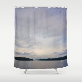 Puget Sound Sky Shower Curtain