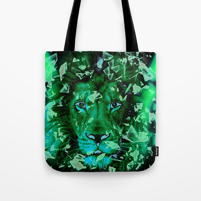 Heart Of A Lion Tote Bag
