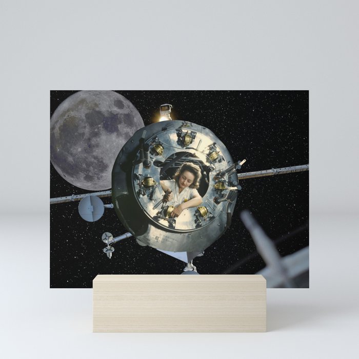 The Satellite Repair Mini Art Print