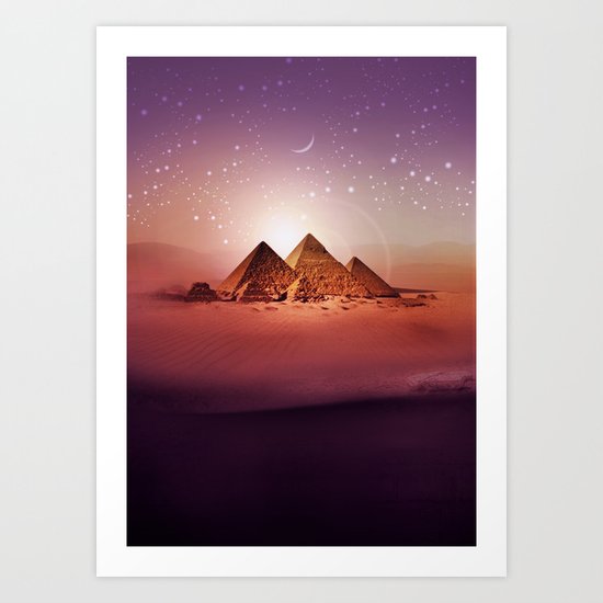 Station Pyramid Art Print