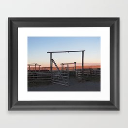 Ranch Framed Art Print