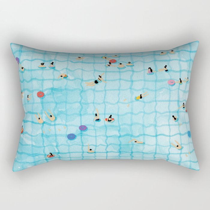 Swimming pool Rectangular Pillow
