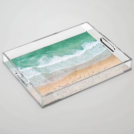 Colorful beach Acrylic Tray