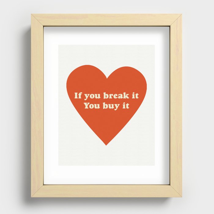 Recessed Framed Print