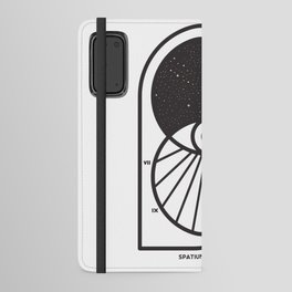 Space and Time Android Wallet Case