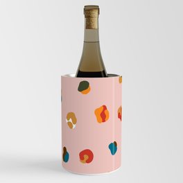 Rainbow Cheetah print Wine Chiller